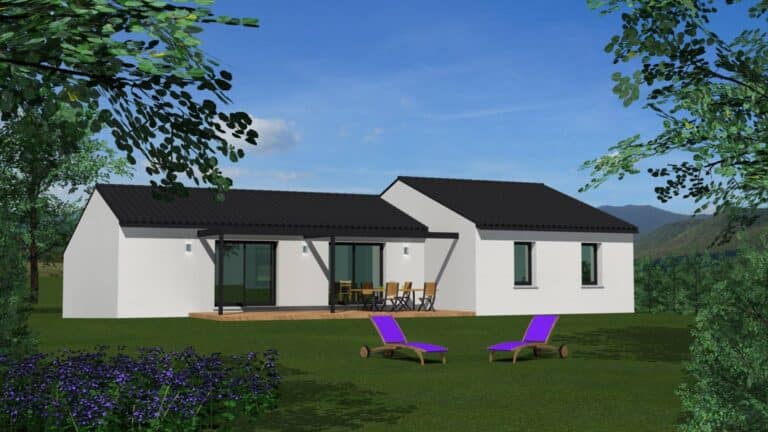 Rochemaure (07400) – Maison de plain pied