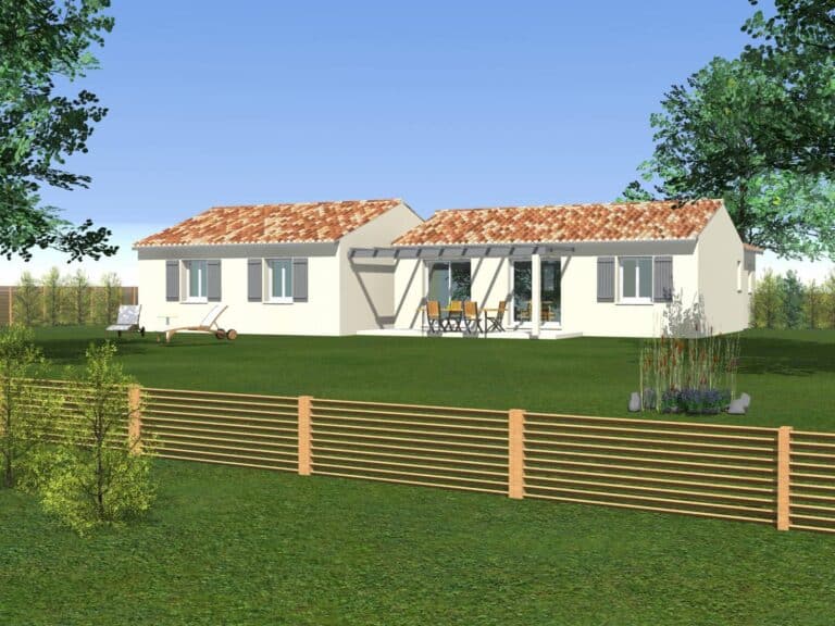 Saint Montan: Villa 3 chambres + bureau