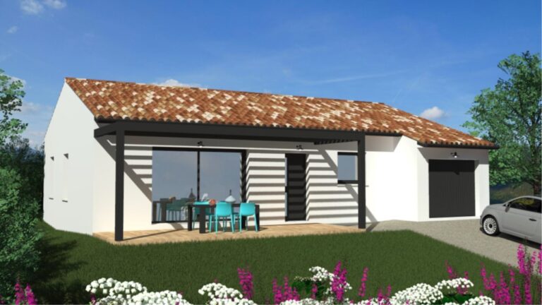 Les granges gontardes – Maison fonctionnelle de plain pied