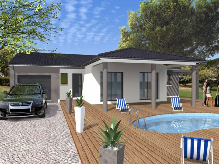 Construction d&rsquo;une maison neuve à Malataverne